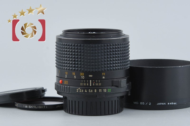 【中古】MINOLTA ミノルタ New MD 85mm f/2