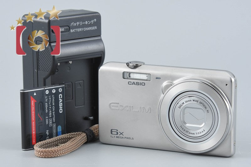 【中古】Casio カシオ EXILIM EX-ZS20 シルバー コンパクトデジタルカメラ