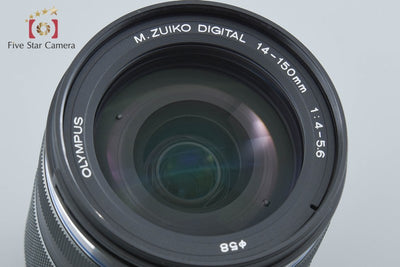 【中古】OM SYSTEM (OLYMPUS) オーエム システム M.ZUIKO DIGITAL ED 14-150mm f/4-5.6 II ブラック