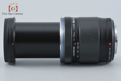 【中古】OM SYSTEM (OLYMPUS) オーエム システム M.ZUIKO DIGITAL ED 14-150mm f/4-5.6 II ブラック