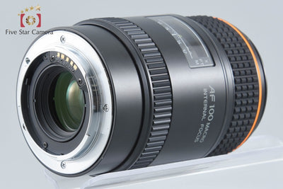 【中古】Tokina トキナー AT-X MACRO 100mm f/2.8 ソニー/ミノルタAマウント用