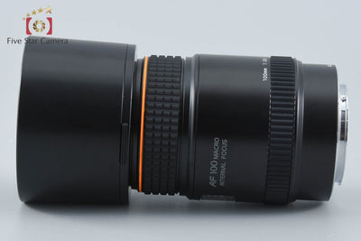 【中古】Tokina トキナー AT-X MACRO 100mm f/2.8 ソニー/ミノルタAマウント用