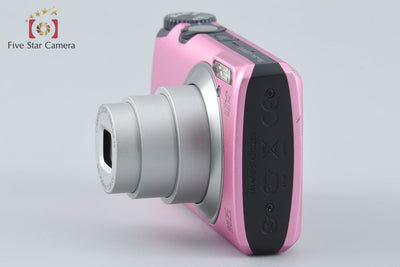 【中古】Canon キヤノン PowerShot A3200 IS ピンク コンパクトデジタルカメラ