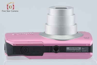 【中古】Canon キヤノン PowerShot A3200 IS ピンク コンパクトデジタルカメラ
