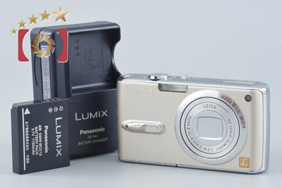 【中古】Panasonic パナソニック LUMIX DMC-FX07 グロスゴールド コンパクトデジタルカメラ