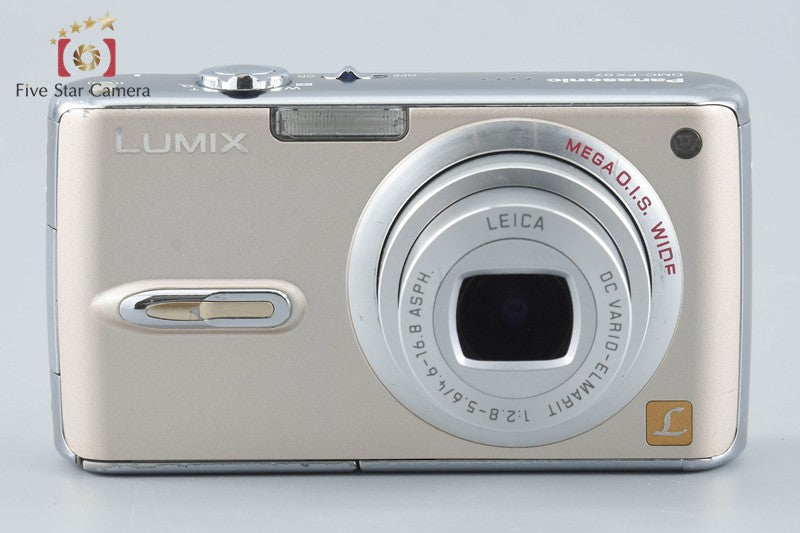 中古】Panasonic パナソニック LUMIX DMC-FX07 グロスゴールド
