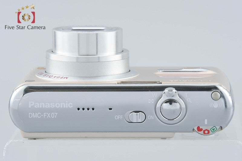 中古】Panasonic パナソニック LUMIX DMC-FX07 グロスゴールド