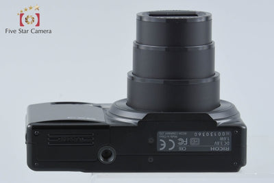 【中古】RICOH リコー CX6 ブラック コンパクトデジタルカメラ シャッター回数僅少 元箱付き