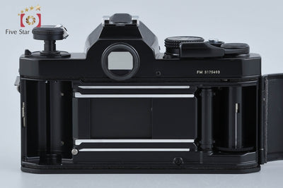 【中古】Nikon ニコン FM 後期 ブラック フィルム一眼レフカメラ