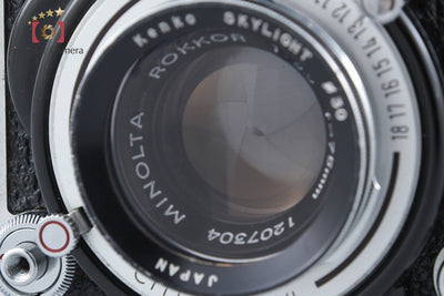【中古】MINOLTA ミノルタ AUTOCORD 二眼レフカメラ