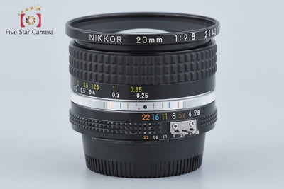 【中古】Nikon ニコン Ai-S NIKKOR 20mm f/2.8