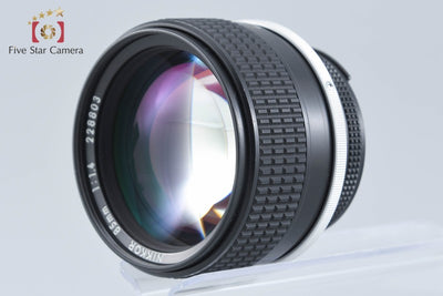 【中古】Nikon ニコン Ai-S NIKKOR 85mm f/1.4 2026.7月 オーバーホール済み