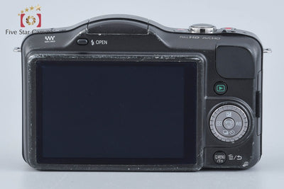 【中古】Panasonic パナソニック LUMIX DMC-GF3 ブラック + G VARIO 14-42mm f/3.5-5.6 ASPH. MEGA O.I.S. H-FS014042