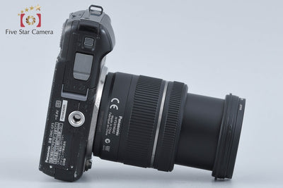 【中古】Panasonic パナソニック LUMIX DMC-GF3 ブラック + G VARIO 14-42mm f/3.5-5.6 ASPH. MEGA O.I.S. H-FS014042