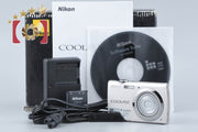【中古】Nikon ニコン COOLPIX S230 ソリッドシルバー コンパクトデジタルカメラ 元箱付き