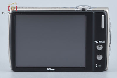 【中古】Nikon ニコン COOLPIX S230 ソリッドシルバー コンパクトデジタルカメラ 元箱付き