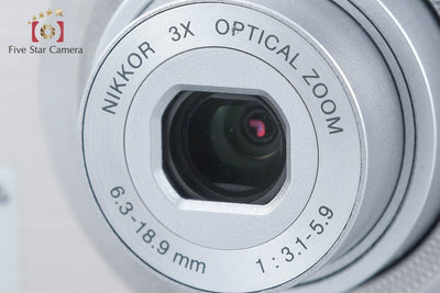 【中古】Nikon ニコン COOLPIX S230 ソリッドシルバー コンパクトデジタルカメラ 元箱付き