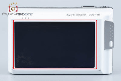 【中古】SONY ソニー Cyber-Shot DSC-T70 ホワイト デジタルスチルカメラ