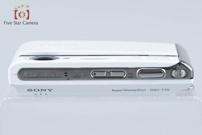 【中古】SONY ソニー Cyber-Shot DSC-T70 ホワイト デジタルスチルカメラ
