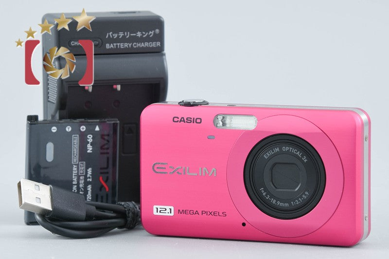 【中古】Casio カシオ EXILIM EX-Z90 ピンク コンパクトデジタルカメラ