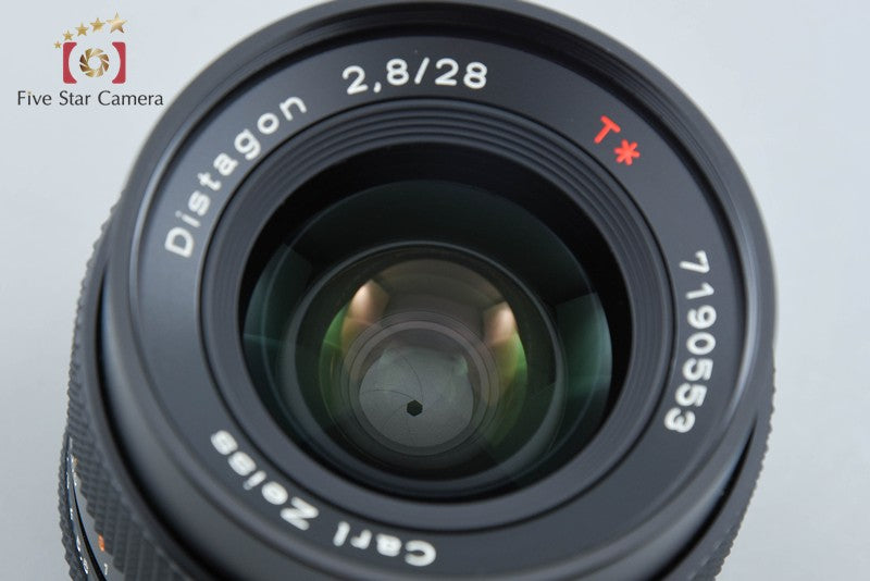 中古】CONTAX コンタックス Carl Zeiss Distagon 28mm f/2.8 T* MMJ
