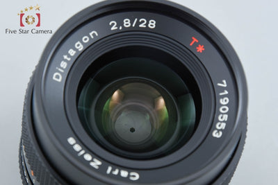 【中古】CONTAX コンタックス Carl Zeiss Distagon 28mm f/2.8 T* MMJ