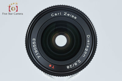 【中古】CONTAX コンタックス Carl Zeiss Distagon 28mm f/2.8 T* MMJ