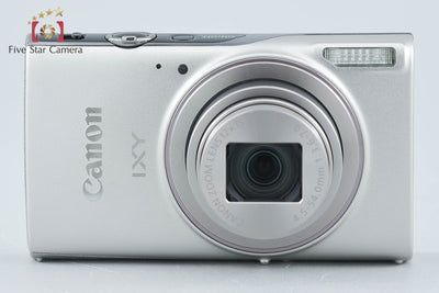 【中古】Canon キヤノン IXY 650 シルバー コンパクトデジタルカメラ 元箱付き