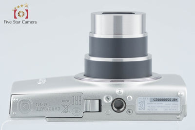 【中古】Canon キヤノン IXY 650 シルバー コンパクトデジタルカメラ 元箱付き