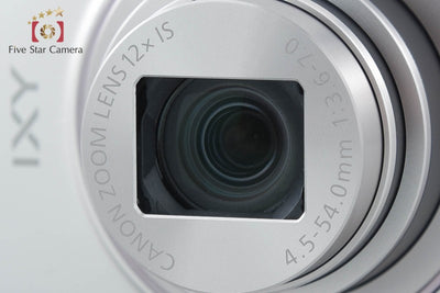 【中古】Canon キヤノン IXY 650 シルバー コンパクトデジタルカメラ 元箱付き