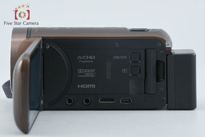 【中古】Canon キヤノン iVIS HF R72 ブラウン ビデオカメラ