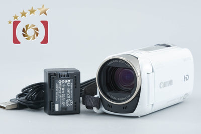 【中古】Canon キヤノン iVIS HF R52 ホワイト ビデオカメラ