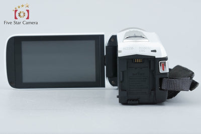 【中古】Canon キヤノン iVIS HF R52 ホワイト ビデオカメラ