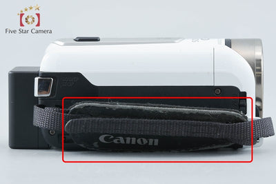 【中古】Canon キヤノン iVIS HF R52 ホワイト ビデオカメラ