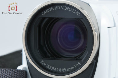 【中古】Canon キヤノン iVIS HF R52 ホワイト ビデオカメラ