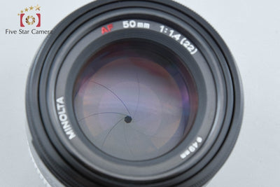 【中古】MINOLTA ミノルタ AF 50mm f/1.4 旧タイプ