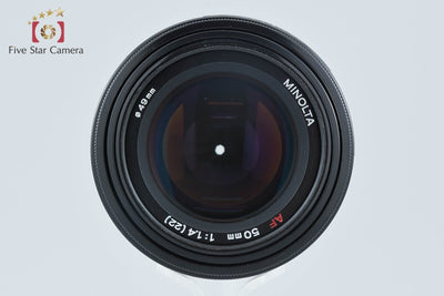 【中古】MINOLTA ミノルタ AF 50mm f/1.4 旧タイプ