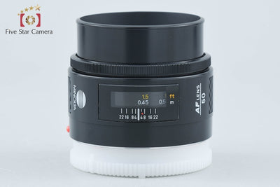【中古】MINOLTA ミノルタ AF 50mm f/1.4 旧タイプ