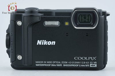 【中古】Nikon ニコン COOLPIX W300 ブラック コンパクトデジタルカメラ