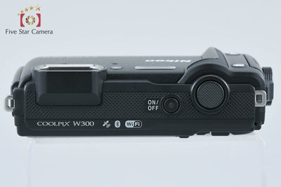 【中古】Nikon ニコン COOLPIX W300 ブラック コンパクトデジタルカメラ