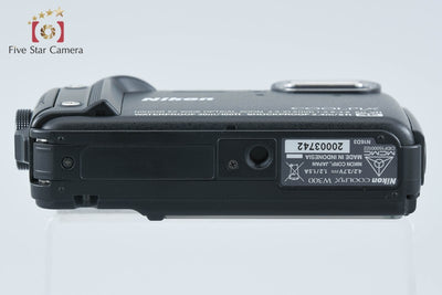 【中古】Nikon ニコン COOLPIX W300 ブラック コンパクトデジタルカメラ