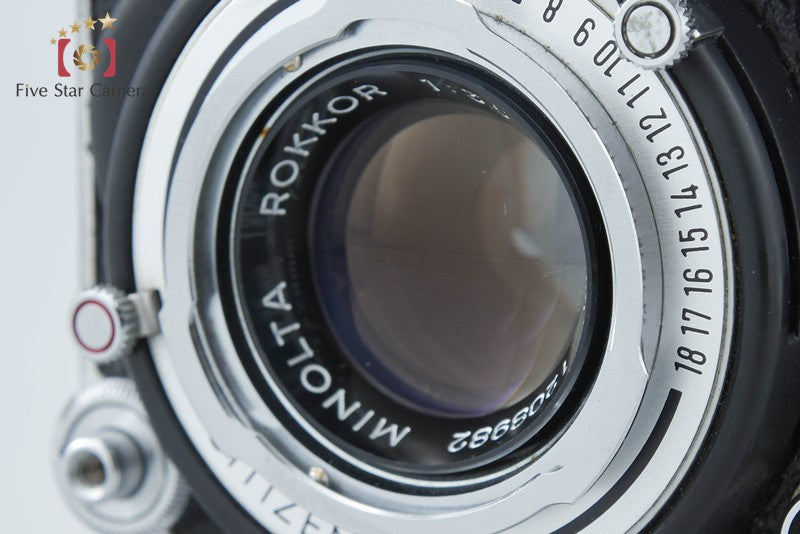 中古】MINOLTA ミノルタ AUTOCORD III 二眼レフカメラ – Five Star