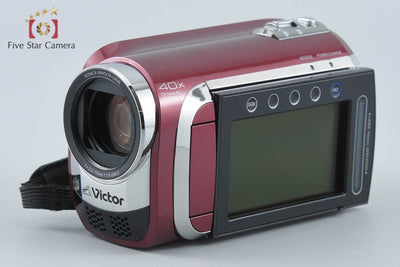 【中古】JVC ケンウッド Everio GZ-MG650 レッド デジタルビデオカメラ