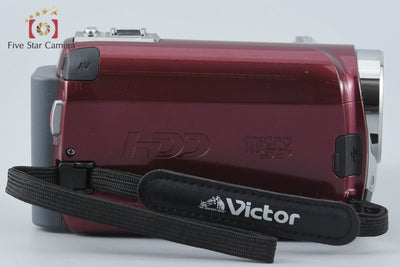 【中古】JVC ケンウッド Everio GZ-MG650 レッド デジタルビデオカメラ