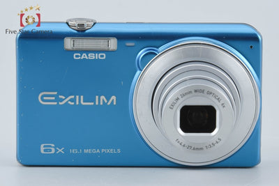 【中古】Casio カシオ EXILIM EX-ZS25 ブルー コンパクトデジタルカメラ