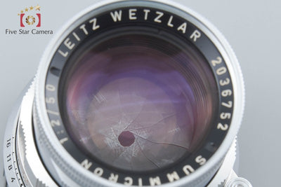 【中古】Leica ライカ SUMMICRON 50mm f/2 第1世代 後期 ライカMマウント