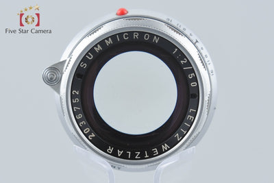 【中古】Leica ライカ SUMMICRON 50mm f/2 第1世代 後期 ライカMマウント