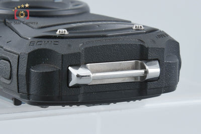 【中古】RICOH リコー PENTAX ペンタックス WG-80 ブラック 防水アクションカメラ シャッター回数僅少