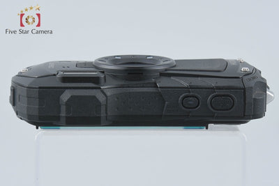 【中古】RICOH リコー PENTAX ペンタックス WG-80 ブラック 防水アクションカメラ シャッター回数僅少
