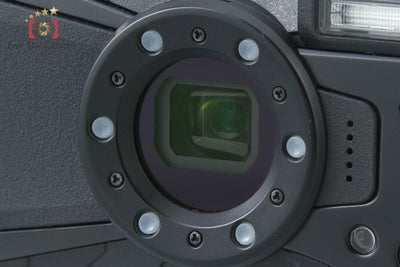 【中古】RICOH リコー PENTAX ペンタックス WG-80 ブラック 防水アクションカメラ シャッター回数僅少